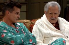 Greg Rikaart and John Aniston in 'Days of Our Lives'