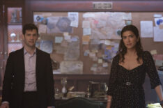 Justin Bartha & Lisette Olivera in 'National Treasure: Edge of History'