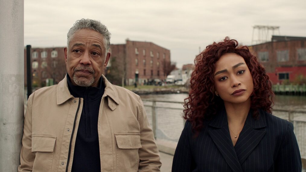 Giancarlo Esposito and Tati Gabrielle in 'Kaleidoscope' 