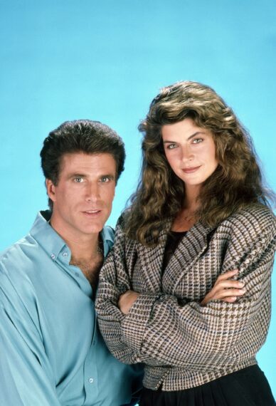 Ted Danson and Kirstie Alley in 'Cheers'