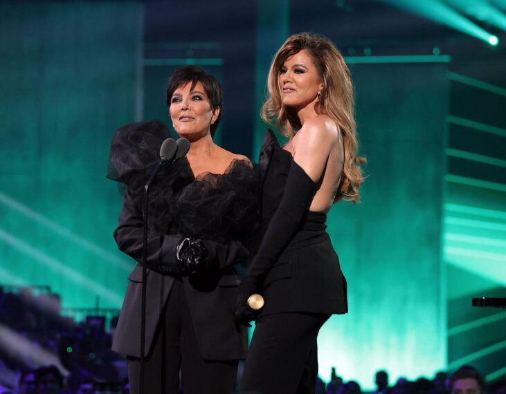 Kris Jenner and Khloe Kardashian at People's Choice Awards