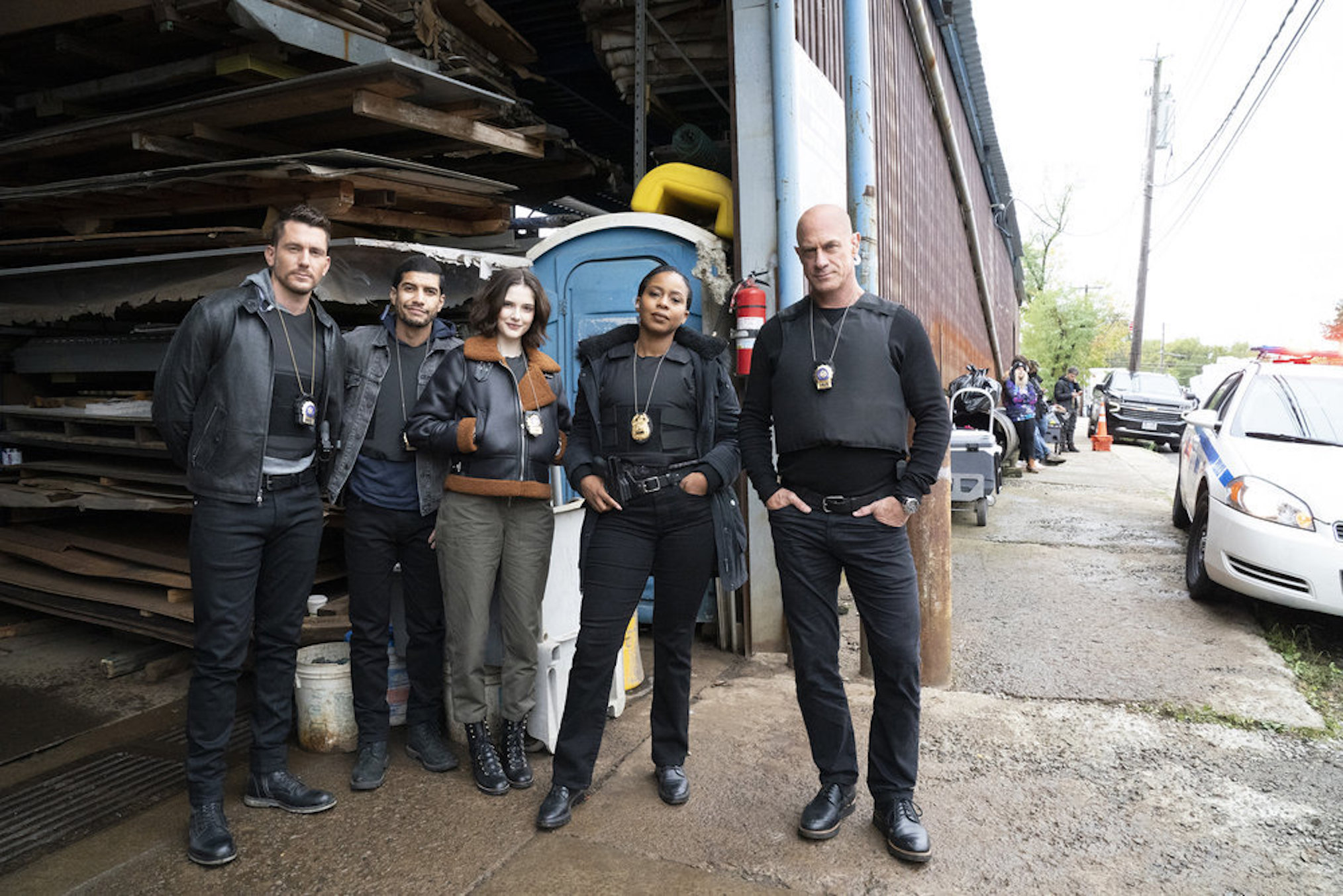 Brent Antonello, Rick Gonzalez, Ainsley Seiger, Danielle Moné Truitt und Christopher Meloni über „Law & Order: Organized Crime“