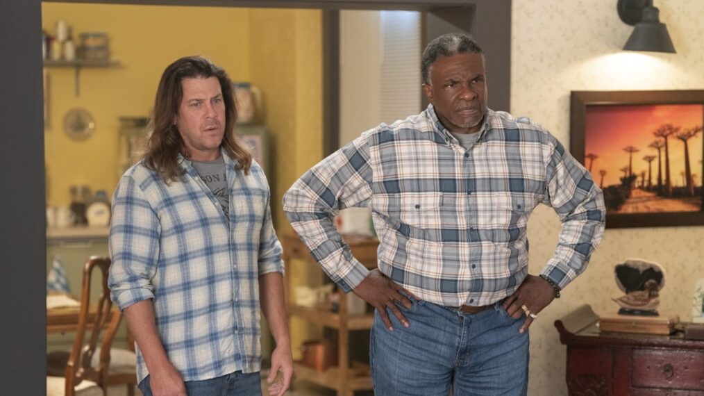 Christian Kane and Keith David in 'Leverage: Redemption'