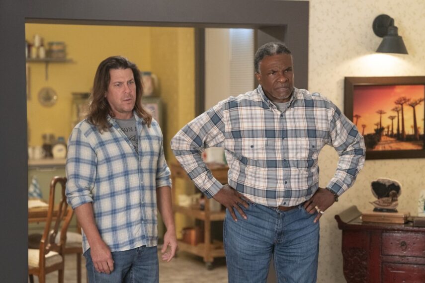 Christian Kane and Keith David in 'Leverage: Redemption'