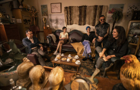 Fred Armisen, Ana Fabrega, Julio Torres, Bernardo Velasco, and Cassandra Ciangherotti in 'Los Espookys'