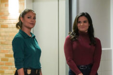 Vanessa Lachey and Katrina Law in 'NCIS'