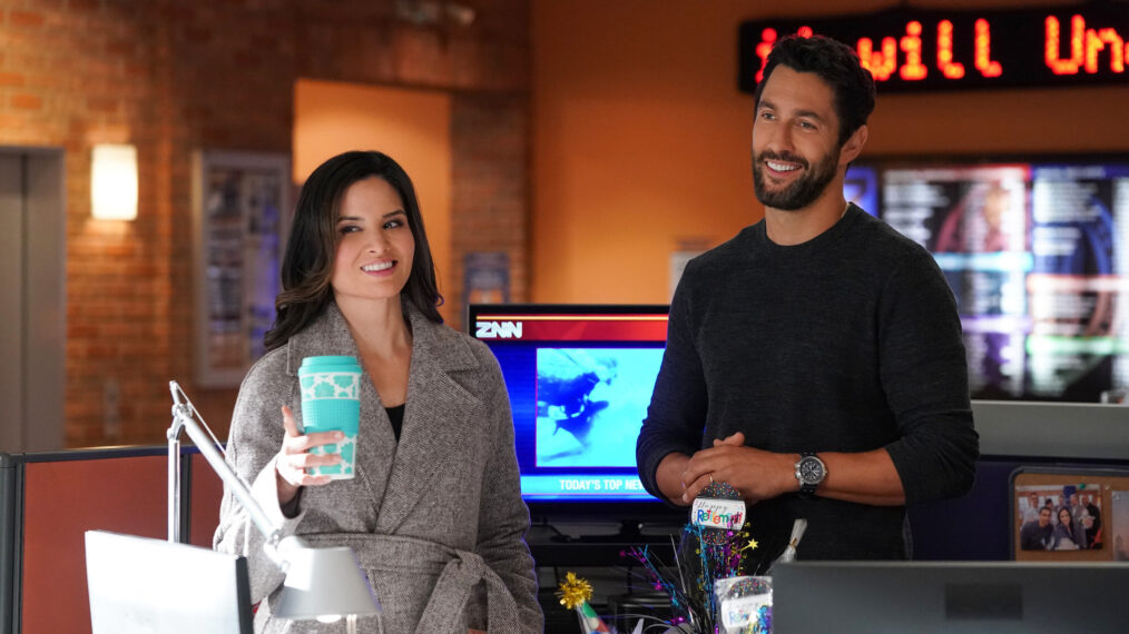 Katrina Law and Noah Mills in 'NCIS' crossover