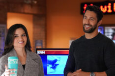 Katrina Law and Noah Mills in 'NCIS' crossover