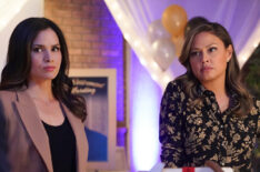 Katrina Law and Vanessa Lachey in 'NCIS' crossover