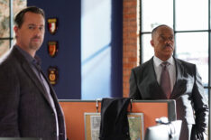 Sean Murray and Rocky Carroll in 'NCIS' crossover
