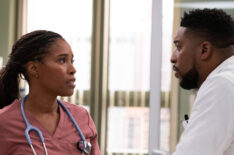 Toya Turner and Jocko Sims in 'New Amsterdam' - 'The Empty Spaces'