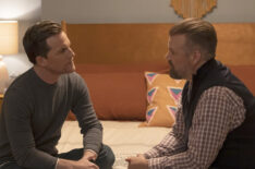 Mike Doyle and Tyler Labine in 'New Amsterdam'