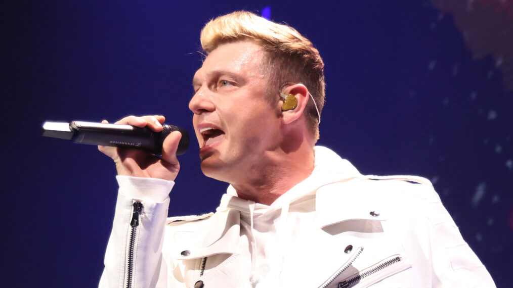 Nick Carter of the Backstreet Boys performs onstage