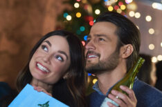 Mallory Jansen and Tyler Hynes in 'On The 12th Date of Christmas'
