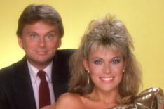 Pat Sajak and Vanna White