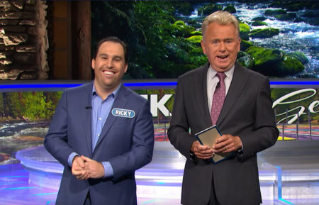 Ricky Gilbert and Pat Sajak on Wheel of Fortune