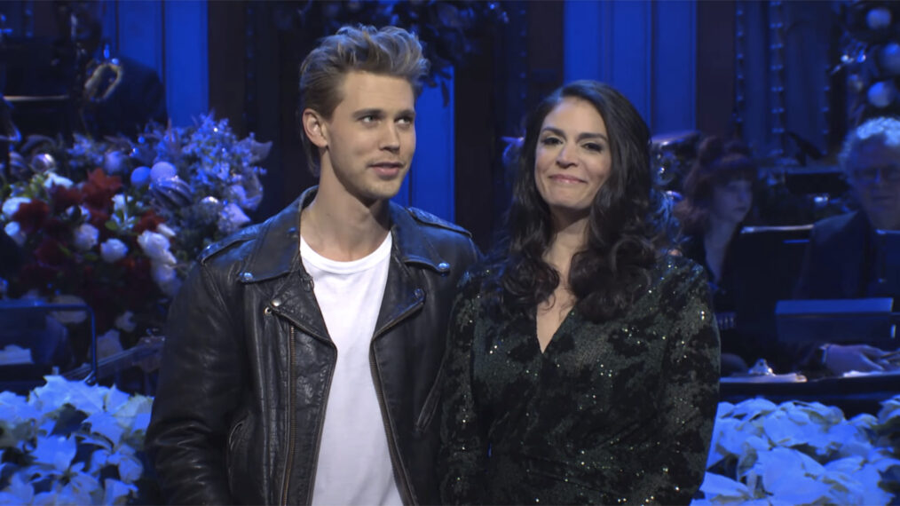 Saturday Night Live - Austin Butler and Cecily Strong