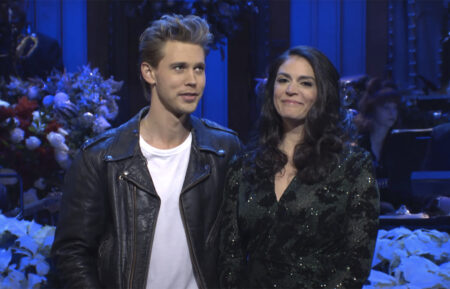 Saturday Night Live - Austin Butler and Cecily Strong