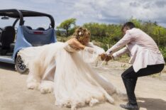 Jennifer Lopez and Josh Duhamel in 'Shotgun Wedding'