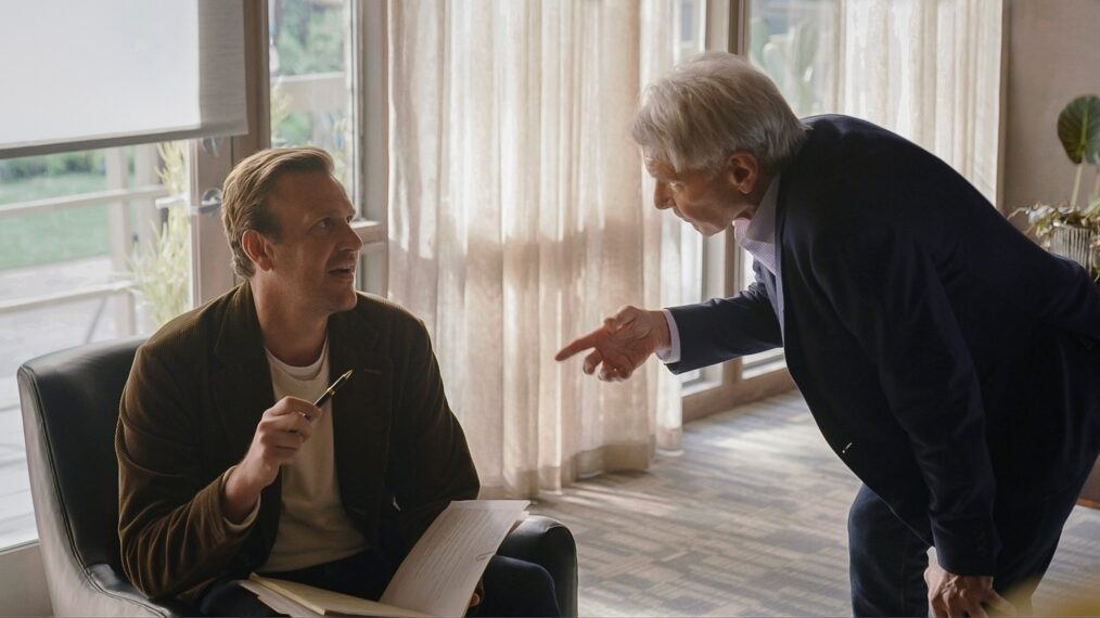 Jason Segel and Harrison Ford in Shrinking - Season 1