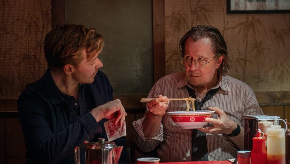 Jack Lowden and Gary Oldman in 'Slow Horses' Season 2 
