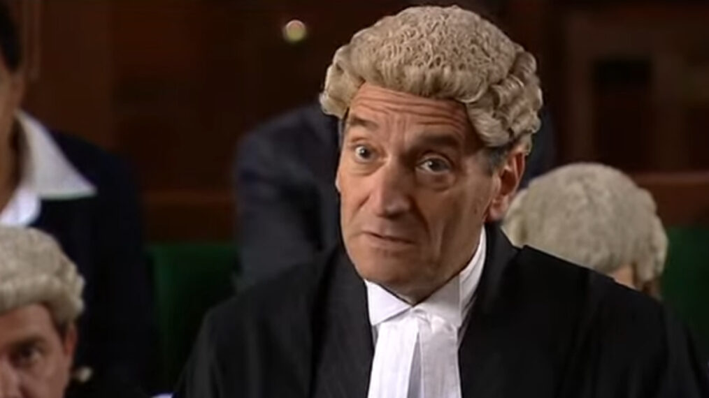 British actor Stephen Greif in Judge John Deed