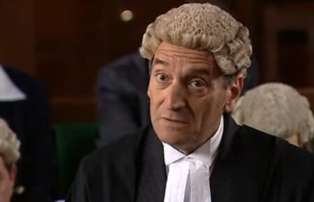 British actor Stephen Greif in Judge John Deed