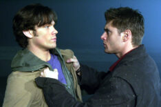 Jared Padalecki and Jensen Ackles in Season 1, Episode 1 of 'Supernatural'