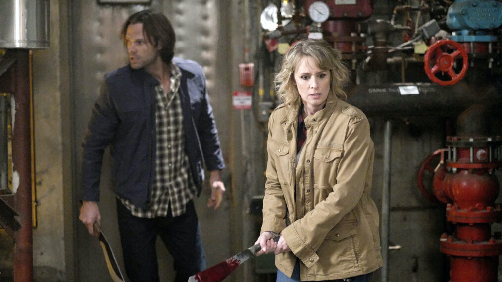 Jared Padalecki and Samantha Smith in 'Supernatural'