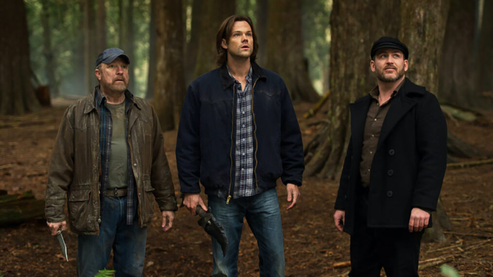 Jared Padalecki and Ty Olsson in 'Supernatural'