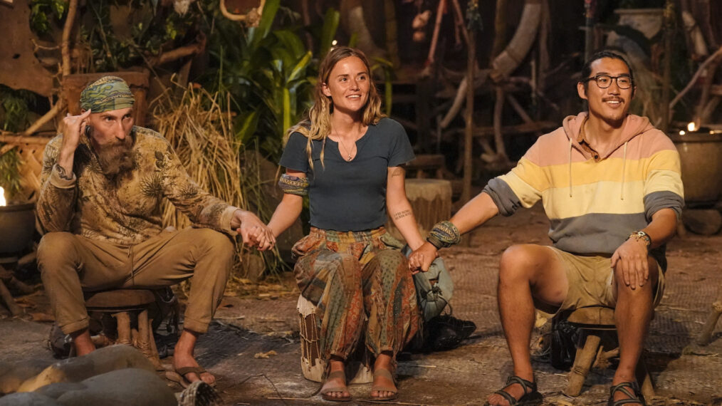 Gabler, Cassidy, and Owen in the 'Survivor' Season 43 Final Tribal Council