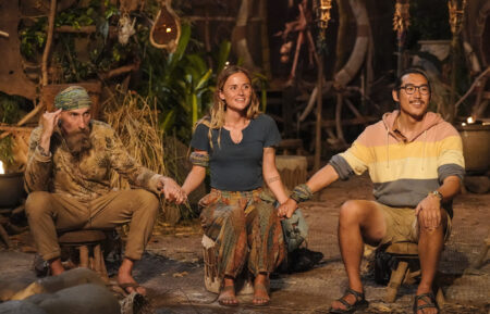 Gabler, Cassidy, and Owen in the 'Survivor' Season 43 Final Tribal Council