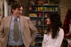 Ashton Kutcher and Mila Kunis in 'That '90s Show'