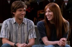 Topher Grace and Laura Prepon in 'That '90s Show'