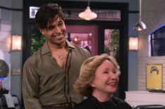 Wilmer Valderrama and Debra Jo Rupp in 'That '90s Show'