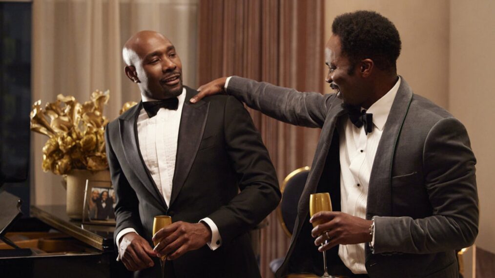 Morris Chestnut and Harold Perrineau 'The Best Man: The Final Chapters'