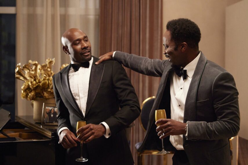 Morris Chestnut and Harold Perrineau 'The Best Man: The Final Chapters'