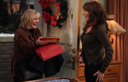 Jane Curtin and Katey Sagal in 'The Conners'