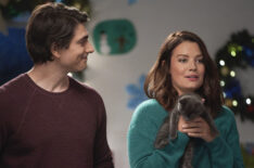 Brandon Routh and Kimberley Sustad in 'The Nine Kittens of Christmas'
