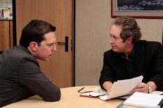 Ed Helms and James Spader in 'The Office'