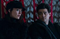 Laura Haddock and Noah Centineo in 'The Recruit'