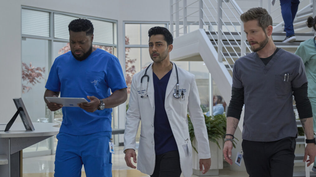 Malcolm-Jamal Warner, Manish Dayal, and Matt Czuchry on 'The Resident'