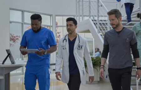 Malcolm-Jamal Warner, Manish Dayal, and Matt Czuchry on 'The Resident'