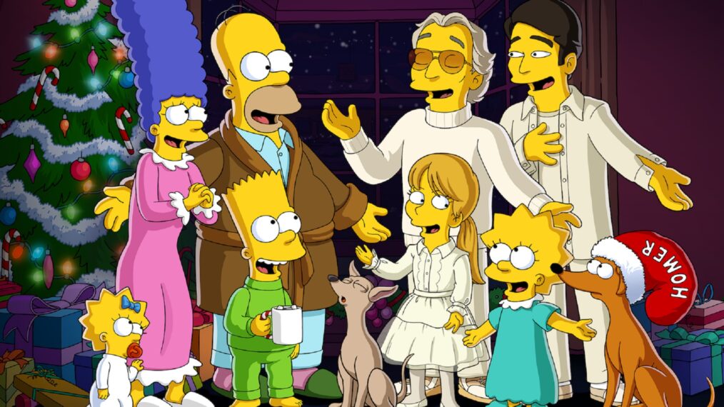 'The Simpsons Meet the Bocellis in Feliz Navidad'