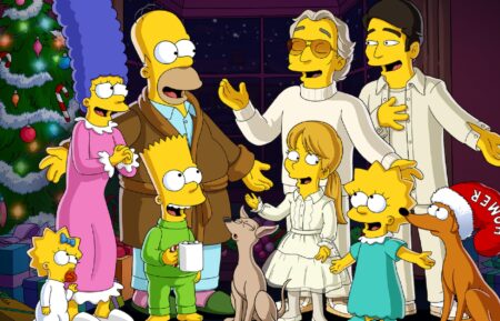 'The Simpsons Meet the Bocellis in Feliz Navidad'