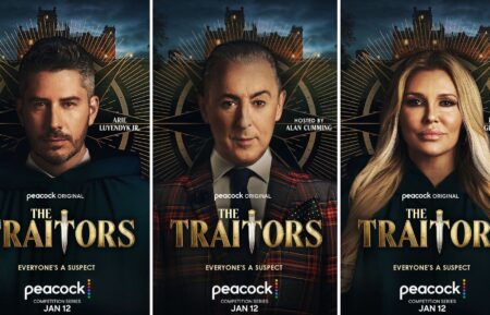 Arie Luyendyk Jr., Alan Cumming, and Brandi Glanville for 'The Traitors'