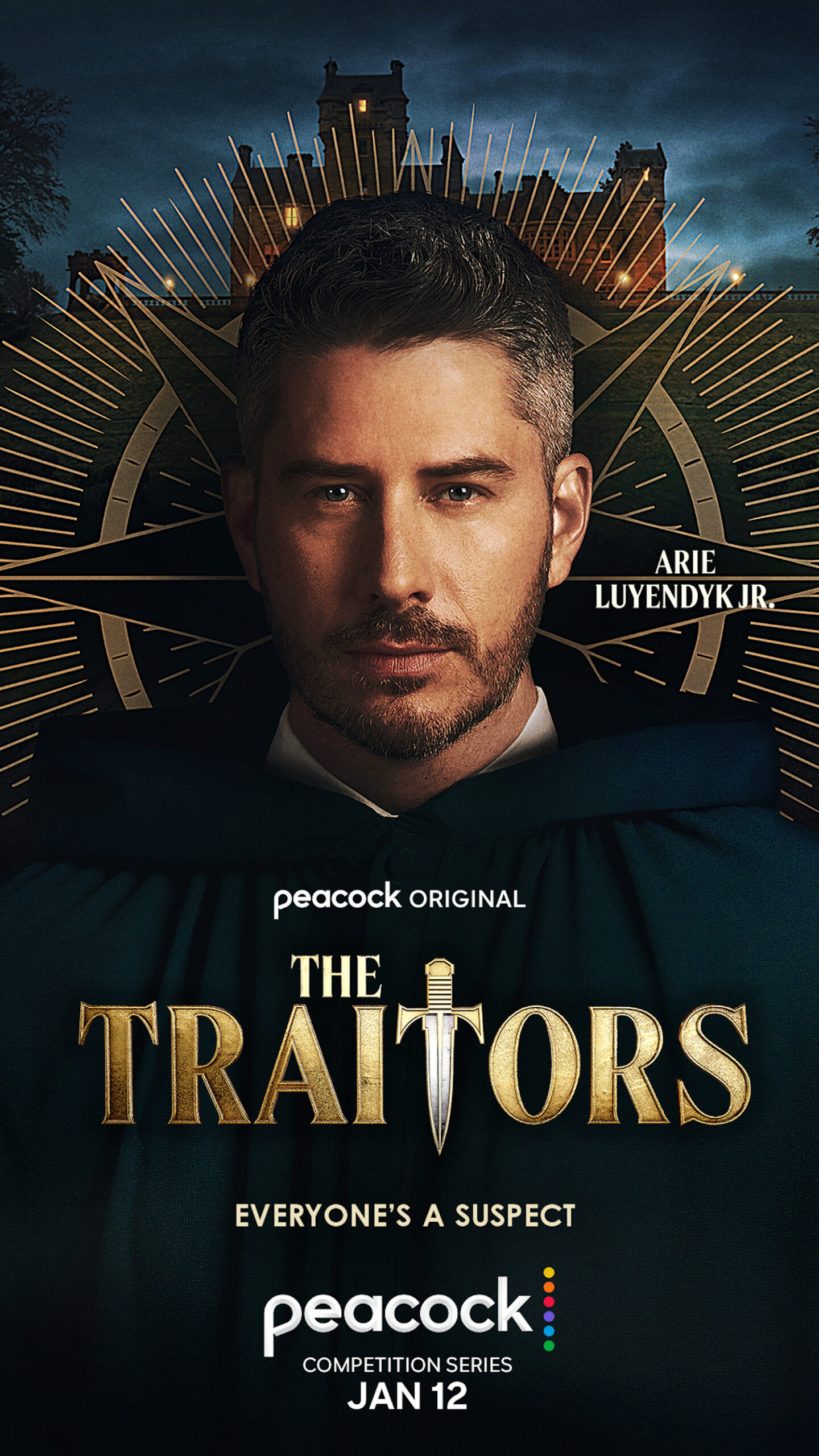 Arie Luyendyk Jr. for 'The Traitors'