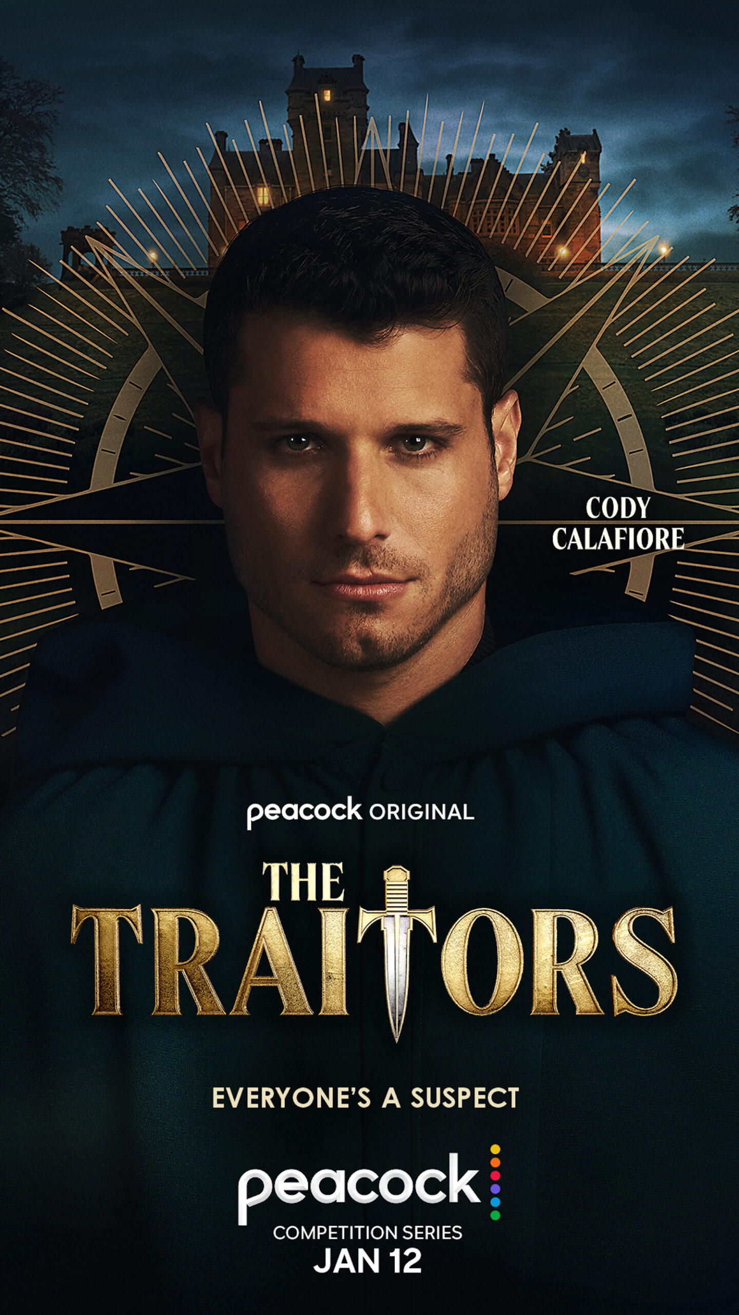 Cody Calafiore for 'The Traitors'