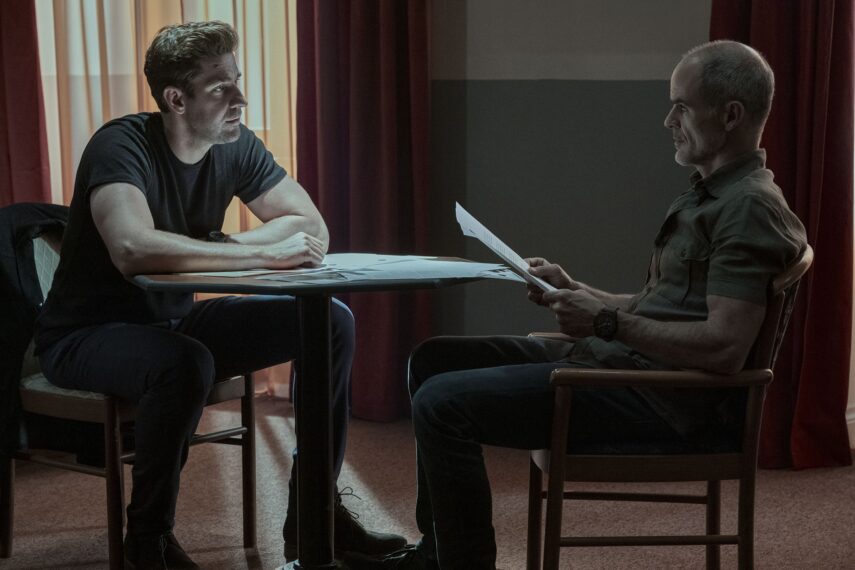 John Krasinski and Michael Kelly in 'Tom Clancy's Jack Ryan'