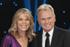Vanna White and Pat Sajak on 'Celebrity Wheel of Fortune'